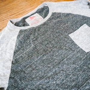 Baseball styled shirt